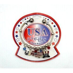 Patriotic Charm Bracelet